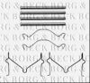 BORG & BECK BBK1486 Accessory Kit, disc brake pads